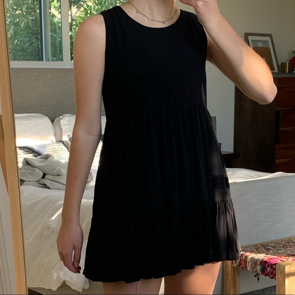 black dress from urban outfitters!
